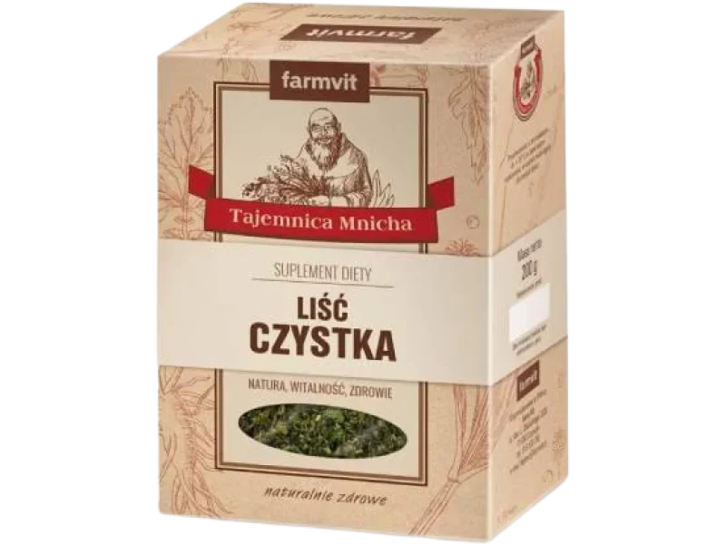 FARMVIT Czystek liście, zioła do zaparzania