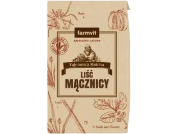 Zdjęcie produktu FARMVIT Liść Mącznicy, zioła do zaparzania