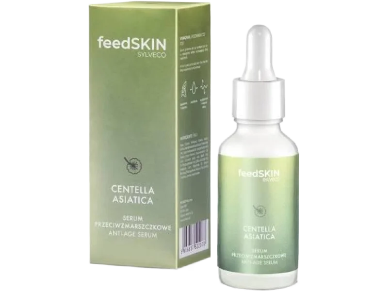 FEEDSKIN Centella Asiatica Przeciwzmarszczkowe serum z wąkrotą azjatycką