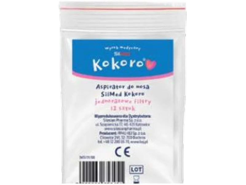 Filtry do aspiratora do nosa SilMed Kokoro