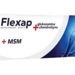 Flexap Glukozamina + Chondroityna + MSM, kapsułki