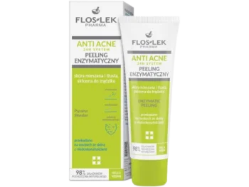 FLOS-LEK ANTI ACNE 24H System Peeling enzymatyczny