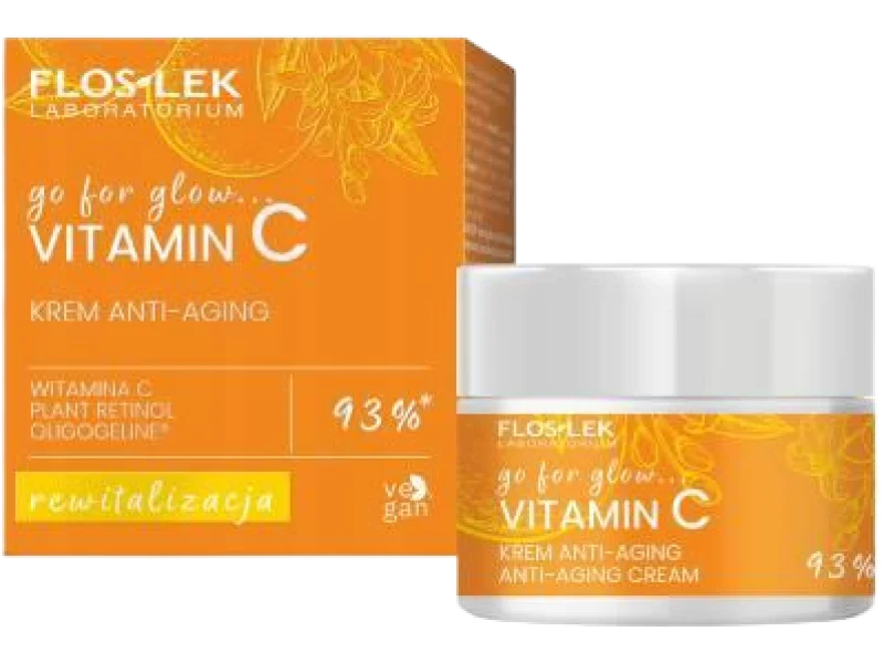 FLOS-LEK Go For Glow Vitamin C Rewitalizacja Krem anti-aging