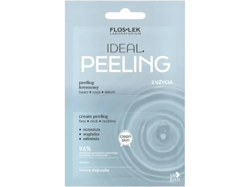 FLOS-LEK IDEAL Peeling kremowy do twarzy