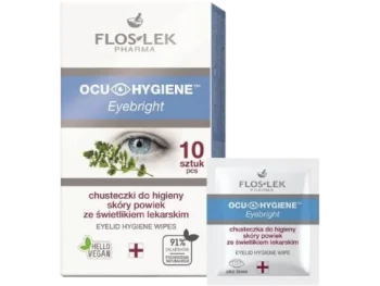 Zdjęcie produktu FLOS-LEK OCU HYGIENE Chusteczki do higieny skóry powiek
