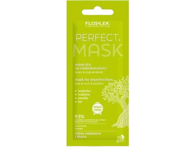 FLOS-LEK PERFECT Maseczka na niedoskonałości, maska