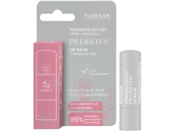 Zdjęcie produktu FLOS-LEK PREBIOTIC LIP CARE Prebiotyczna pomadka do ust Wosk Candelilla