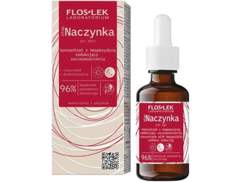 FLOS-LEK stopNaczynka Koncentrat z hesperydyną redukujący zaczerwienienia