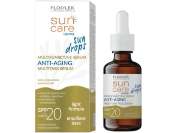 Zdjęcie produktu FLOS-LEK Sun Care Derma Sun Drops Multifunkcyjne serum ANTI-AGING SPF 20