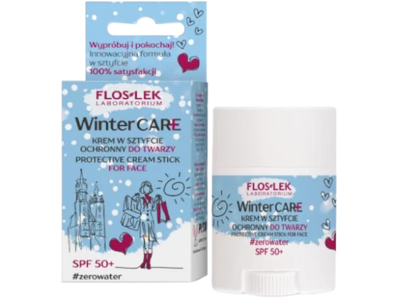 FLOS-LEK Winter Care Krem ochronny do twarzy, sztyft na skórę