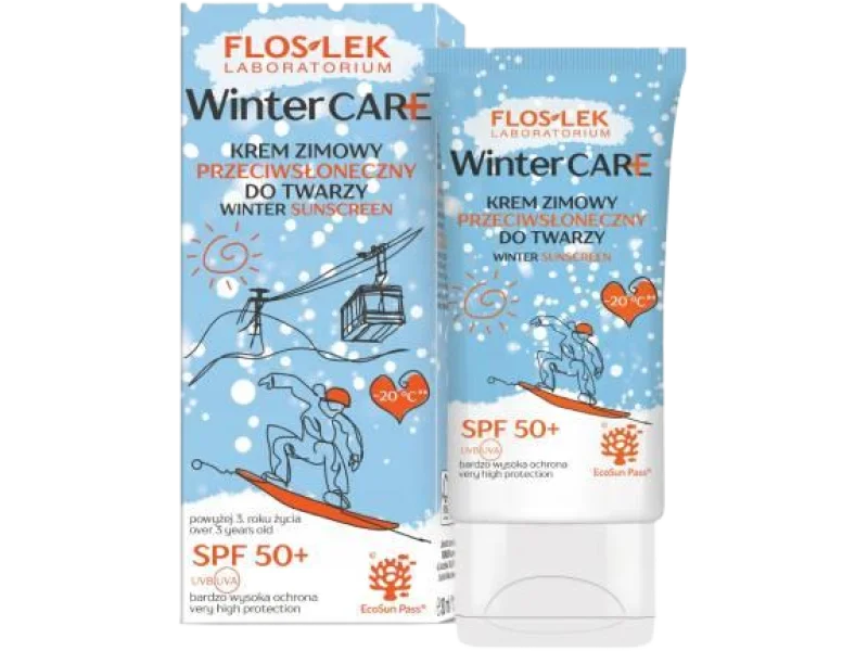 FLOS-LEK WINTER CARE Krem zimowy przeciwsłoneczny SPF50+