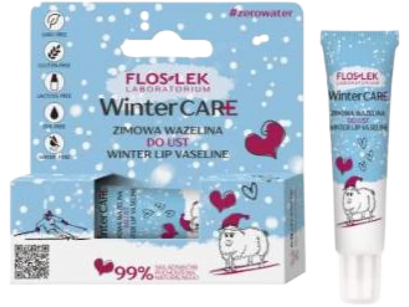 FLOS-LEK WINTER CARE Zimowa wazelina do ust, balsam