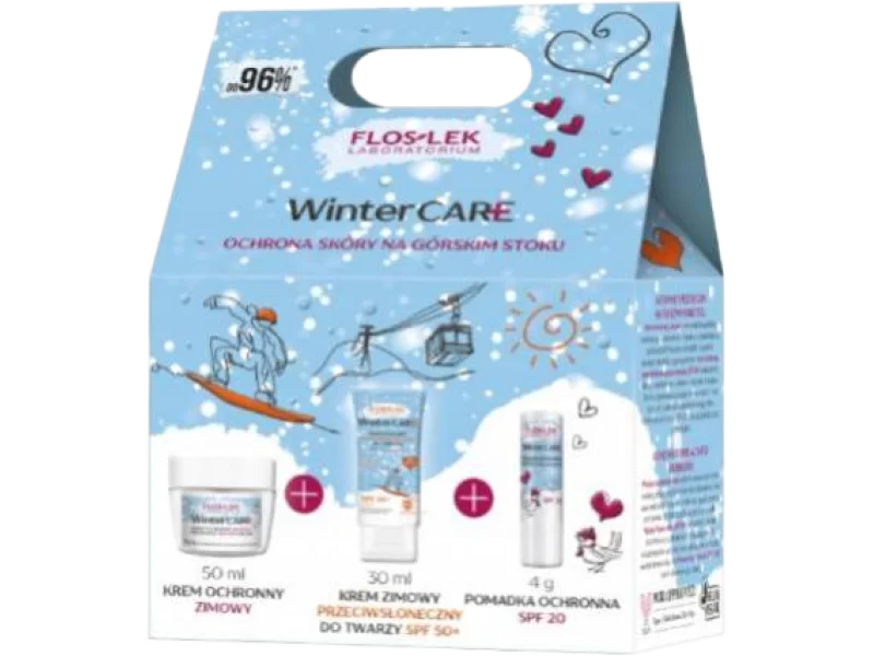 FLOS-LEK Zestaw Winter Care Ochrona skóry na górskim stoku