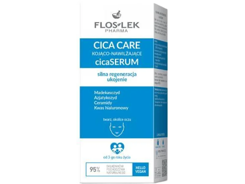Floslek Cica Care Kojąco-nawilżające serum do twarzy