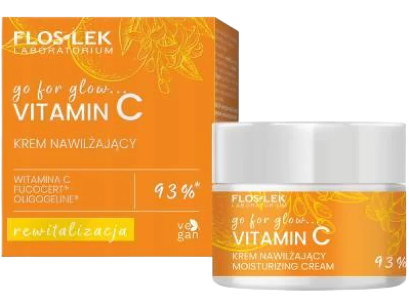 FLOSLEK Go For Glow Vitamin C Rewitalizacja Krem nawilżający