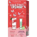 FLOSLEK LIP & HAND CARE zestaw AMAZING Nawilżenie i Pielęgnacja, zestaw terapeutyczny
