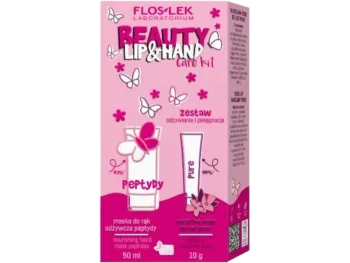Zdjęcie produktu FLOSLEK Lip & Hand Care zestaw Beauty odżywienie i pielęgnacja