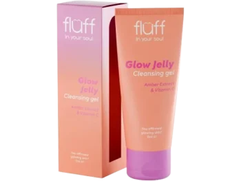Zdjęcie produktu FLUFF In Your Soul Żel do mycia twarzy z ekstraktem z bursztynu i witamina C, żel