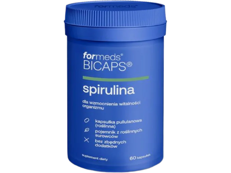 FORMEDS Bicaps Spirulina Hawajska, kapsułki, 530 mg