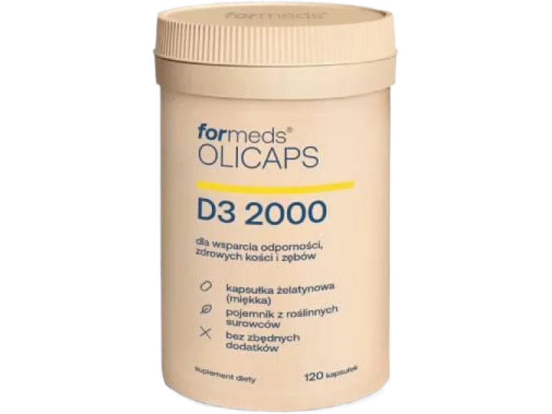 FORMEDS Olicaps D3 2000, kapsułki, 50 µg
