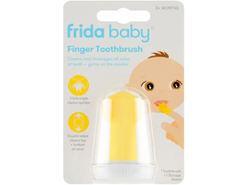 Frida Baby SmileFrida Silikonowa szczoteczka do zębów na palec, sprzęt medyczny