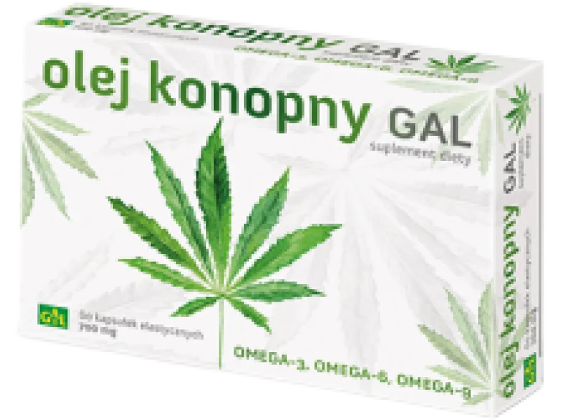 GAL Olej konopny, kapsułki miękkie