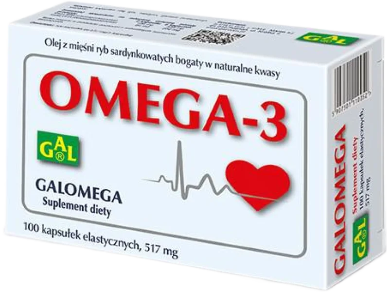 GALOMEGA 3, kapsułki