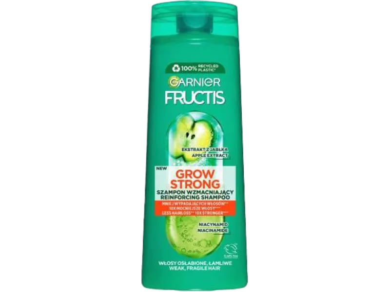 GARNIER Fructis Grow Strong Szampon wzmacniający do włosów osłabionych i łamliwych