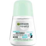 GARNIER Mineral Anti-Perspirant Invisible Protection Clean Cotton, roll-on