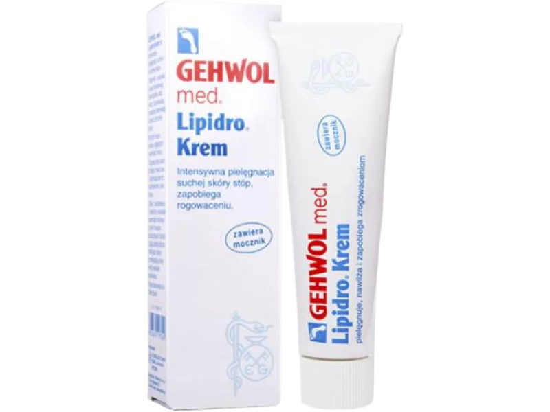 GEHWOL Med Lipidro Creme Krem silnie nawilżający do suchych i wrażliwych stóp