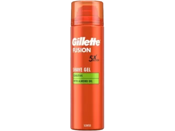 Zdjęcie produktu Gillette Fusion Żel do golenia z olejkiem migdałowym do skóry wrażliwej, żel