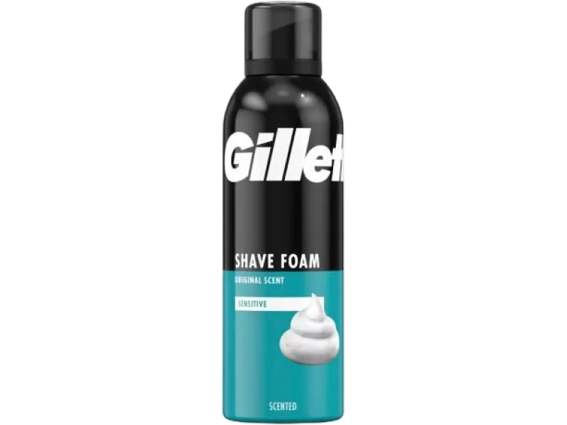 Gillette Sensitive Pianka do golenia do skóry wrażliwej, piana na skórę