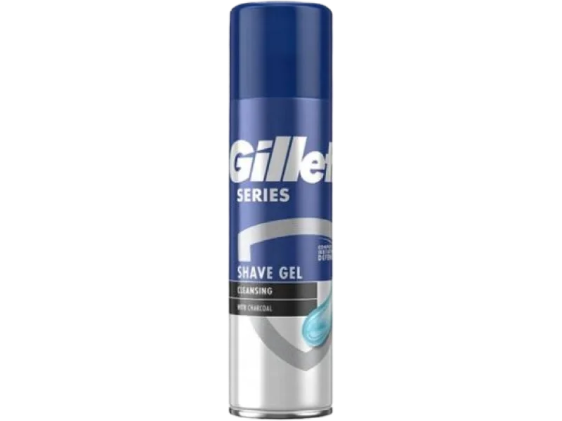Gillette Series Cleansing Żel do golenia z węglem, żel