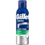 Gillette Series Łagodząca pianka do golenia z aloesem