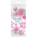 Gillette Simply Venus 2 Basic Jednorazowe maszynki do golenia dla kobiet, sprzęt medyczny