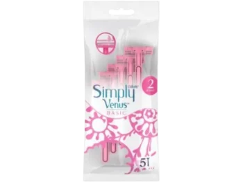 Zdjęcie produktu Gillette Simply Venus 2 Basic Jednorazowe maszynki do golenia dla kobiet, sprzęt medyczny