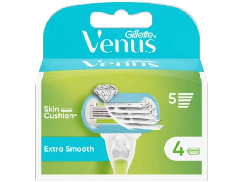 Gillette Venus Extra Smooth Wkłady do maszynki, wymienne wkłady
