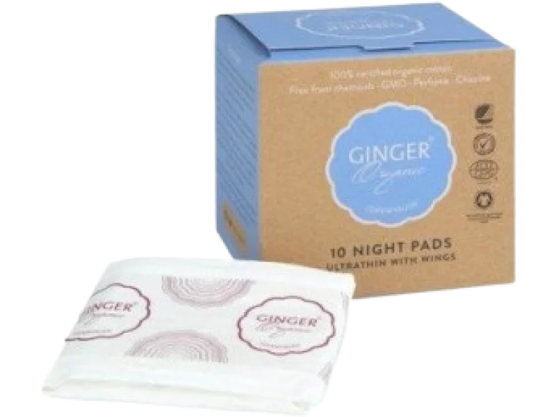 GingerOrganic Podpaski na noc
