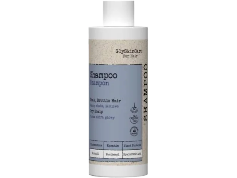 GLYSKINCARE For Hair Szampon do włosów suchych, łamliwych