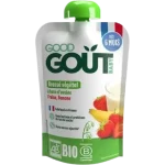 Good Gout BIO deser owsiany z truskawkami i bananem