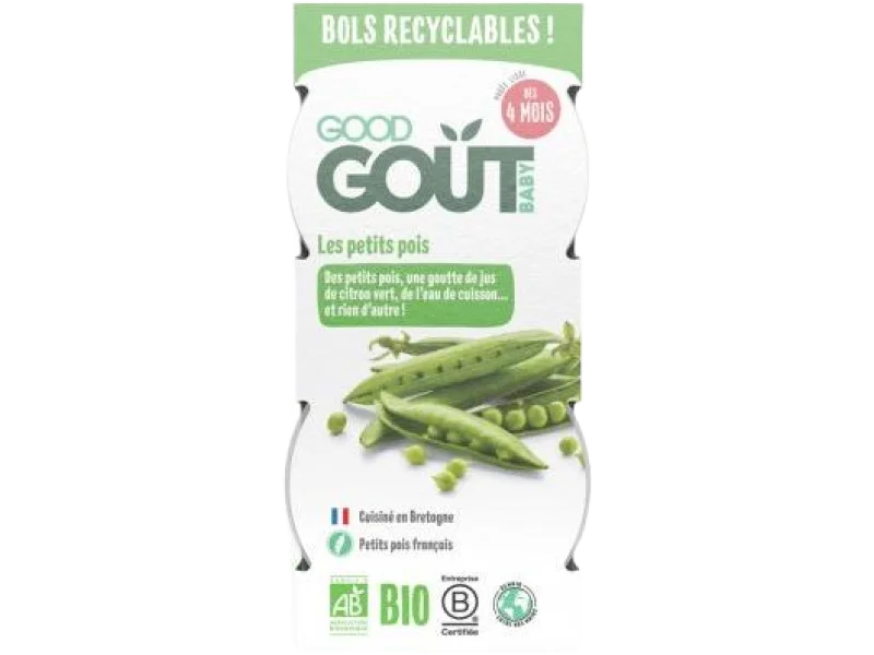 Good Gout BIO Groszkowe puree