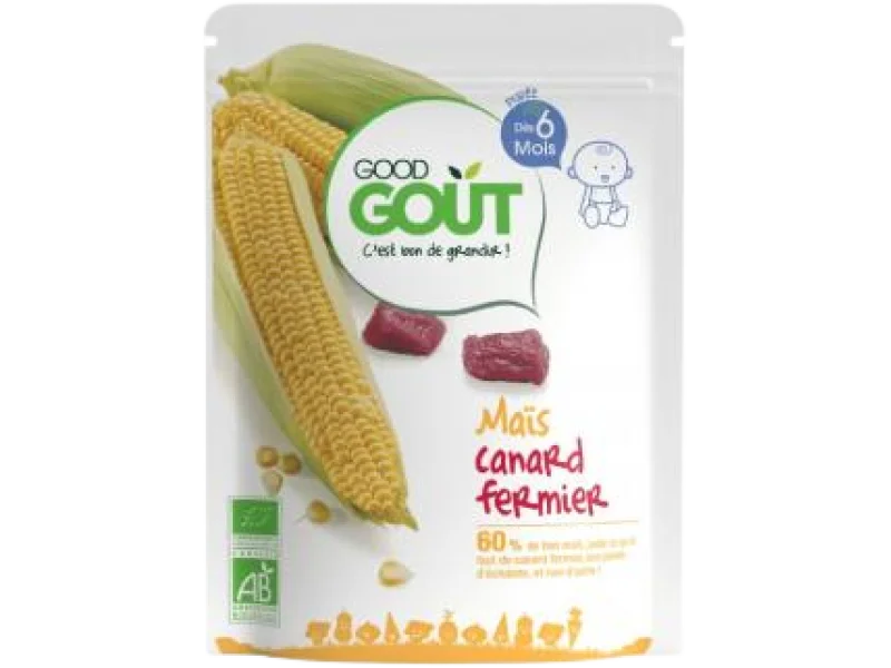 Good Gout BIO Kukurydza z mięsem z kaczki
