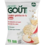 Good Gout BIO Mini wafelki ryżowe z jabłkiem