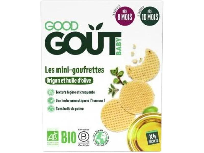 Good Gout BIO Wafle z oregano i oliwą z oliwek