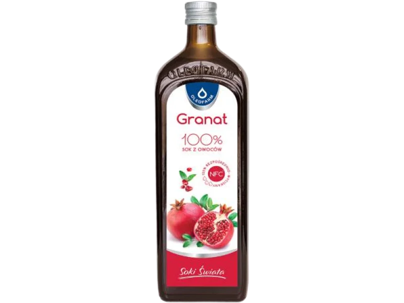 Granat 100% sok z owoców granatu, płyn