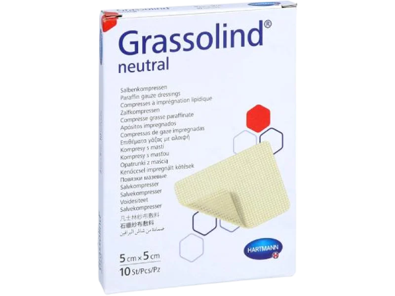 Grassolind opatrunek jałowy z maścią
