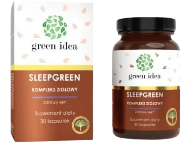 Green Idea SleepGreen Kompleks ziołowy, kapsułki