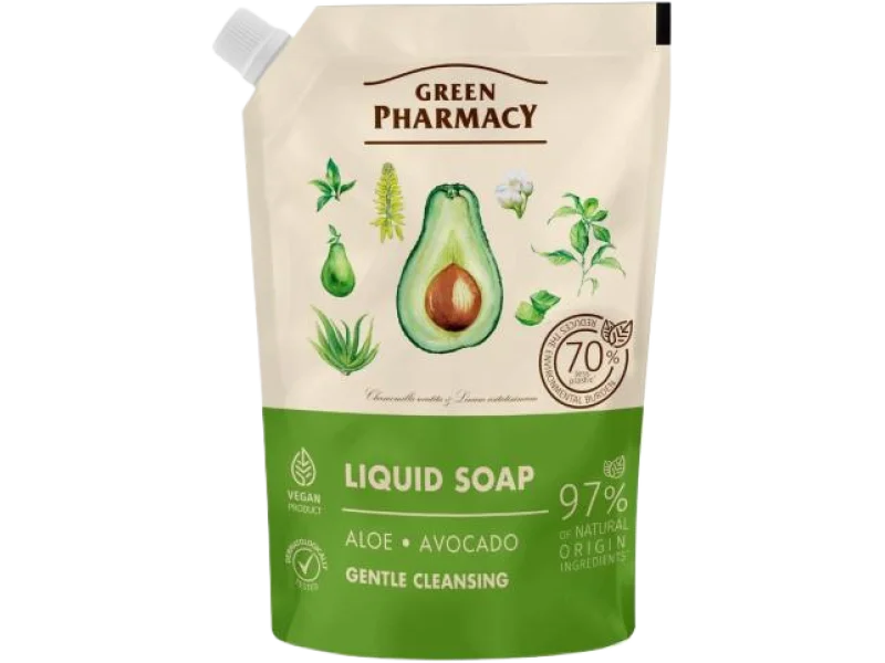 Green Pharmacy Aloes i Awokado Mydło w płynie