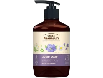 GREEN PHARMACY Chamomile & Flax Liquid Soap, płyn