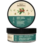 GREEN PHARMACY peeling cukrowo-solny do ciała zielona kawa i olejek imbirowy